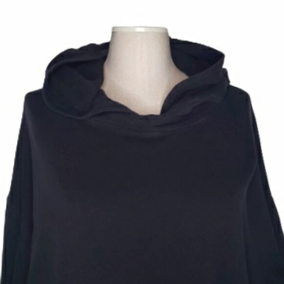 Lou & Grey Blouson Sleeve Cropped Hoodie - Picture 2 of 8